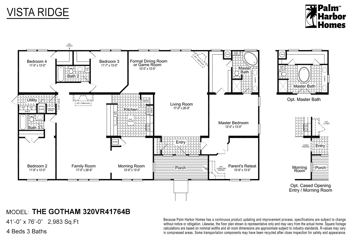 Floor Plans Palm Harbor Homes